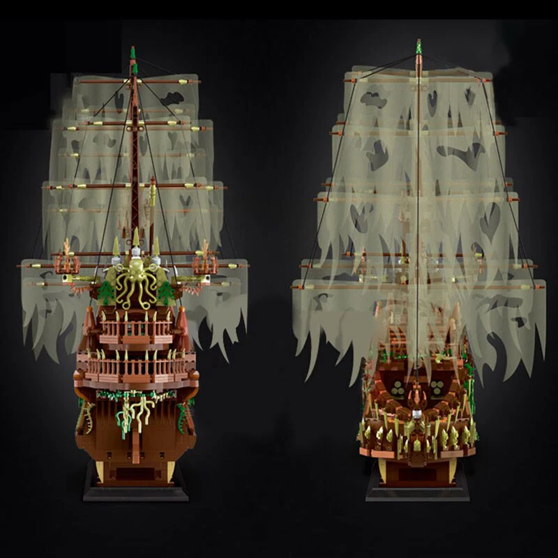 3653PCS Mould king 13138 The Flying Dutchman - Image 4