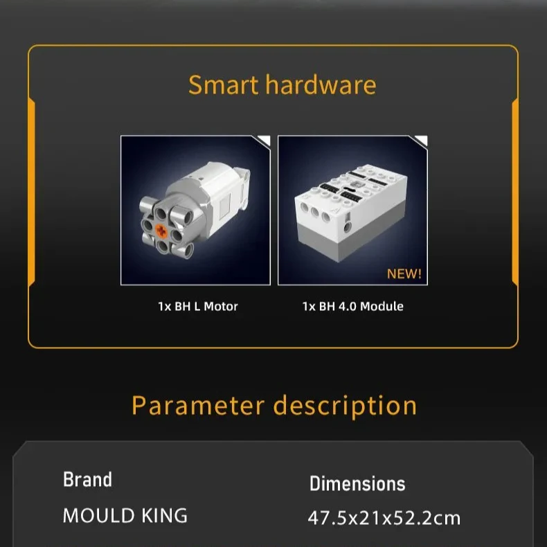 3675 pcs MouldKing 10160 Mechanic Grand Clock - Image 3