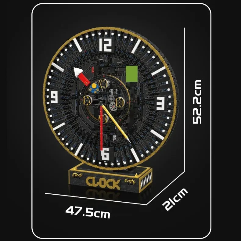 3675 pcs MouldKing 10160 Mechanic Grand Clock - Image 5