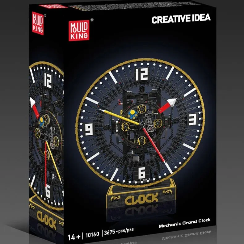 3675 pcs MouldKing 10160 Mechanic Grand Clock - Image 6