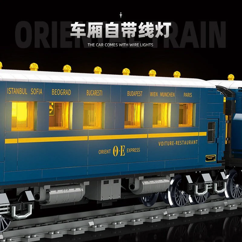 3691 pcs JIESTAR JJ9155 Steam Dongfeng train - Image 3