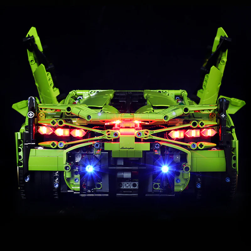 3696pcs Lamborghinin Sian FKP 37 Compatible 42115 - Image 3