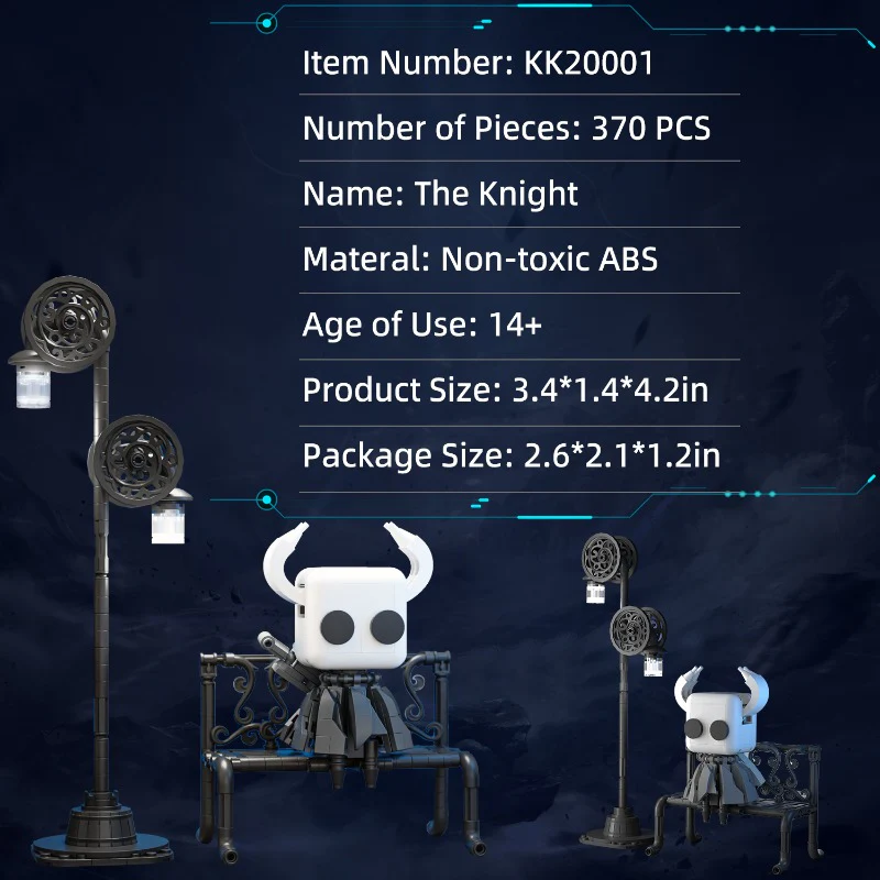 370PCS KK20001 The Knight - Image 5