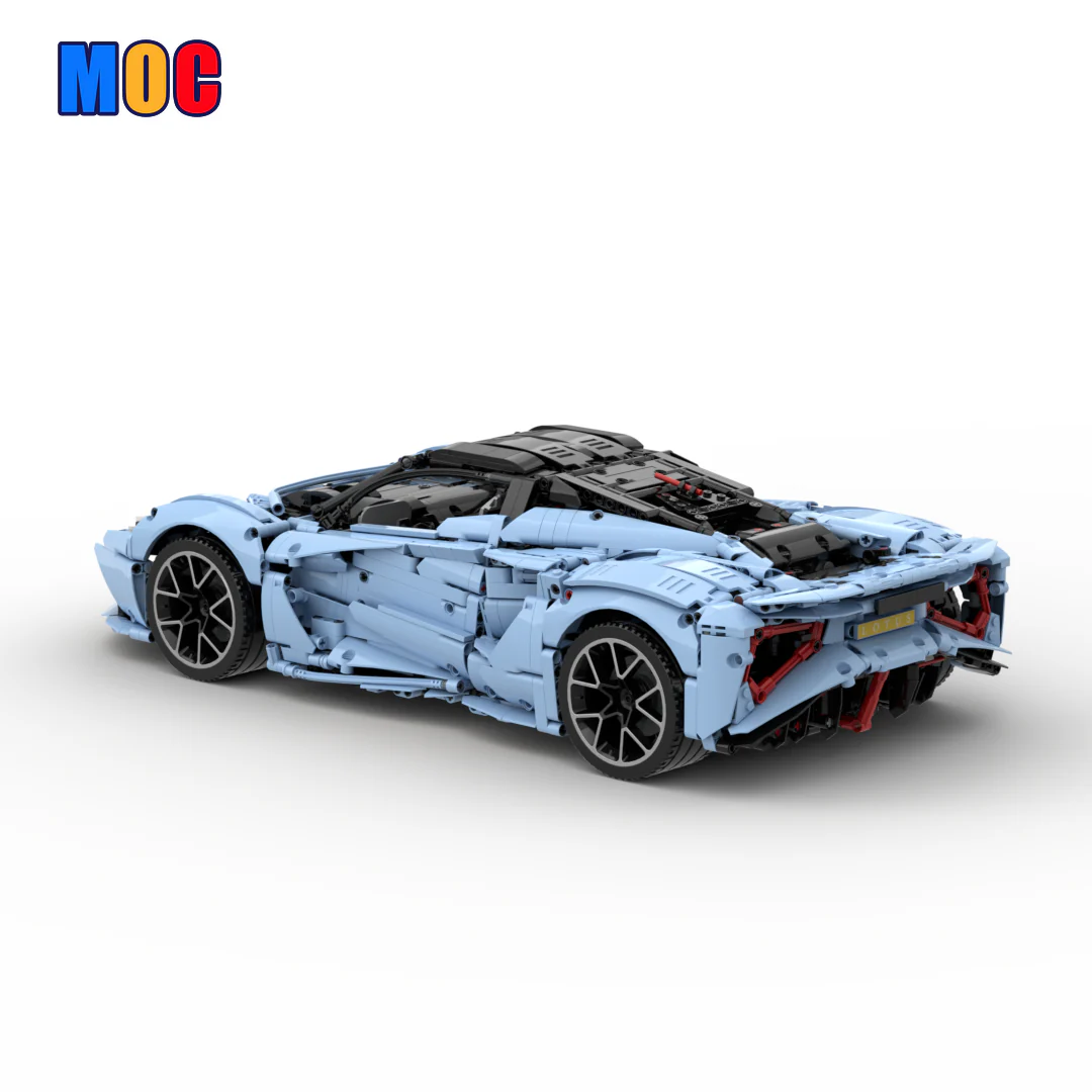 3715pcs MOC-204960 Supercar Lotus Evija (1:8 RC) - Image 10