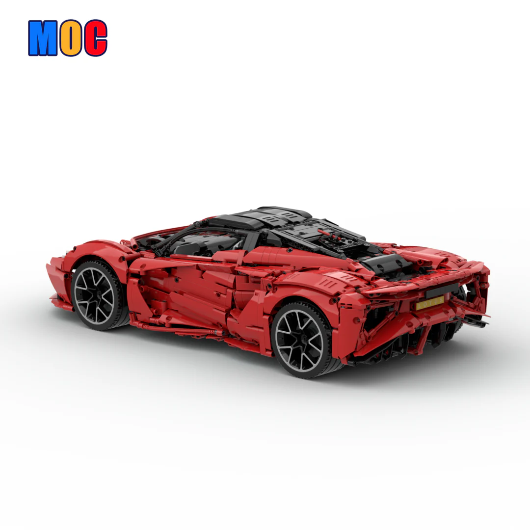 3715pcs MOC-204960 Supercar Lotus Evija (1:8 RC) - Image 11