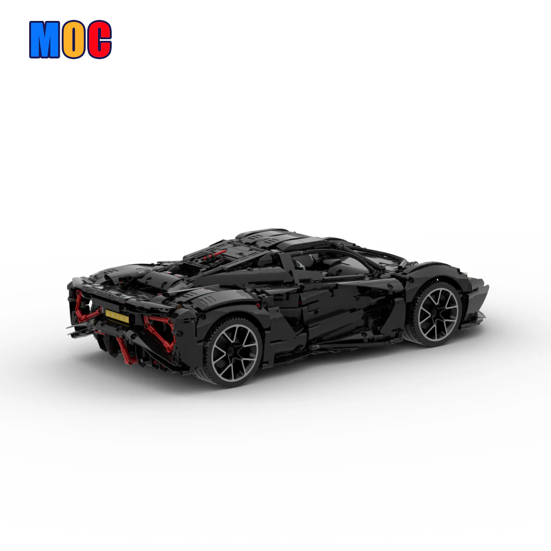 3715pcs MOC-204960 Supercar Lotus Evija (1:8 RC) - Image 7