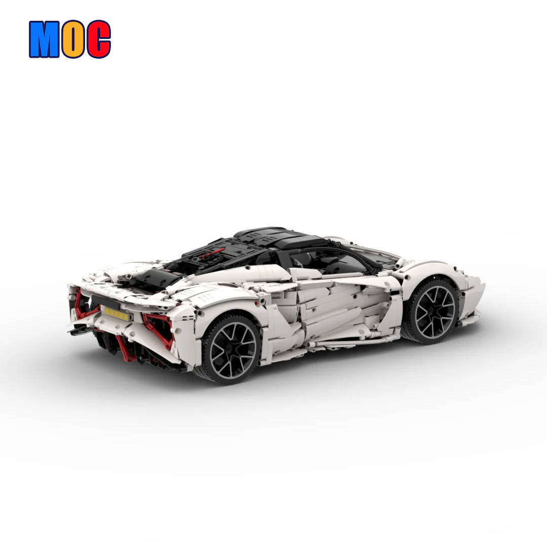 3715pcs MOC-204960 Supercar Lotus Evija (1:8 RC) - Image 8
