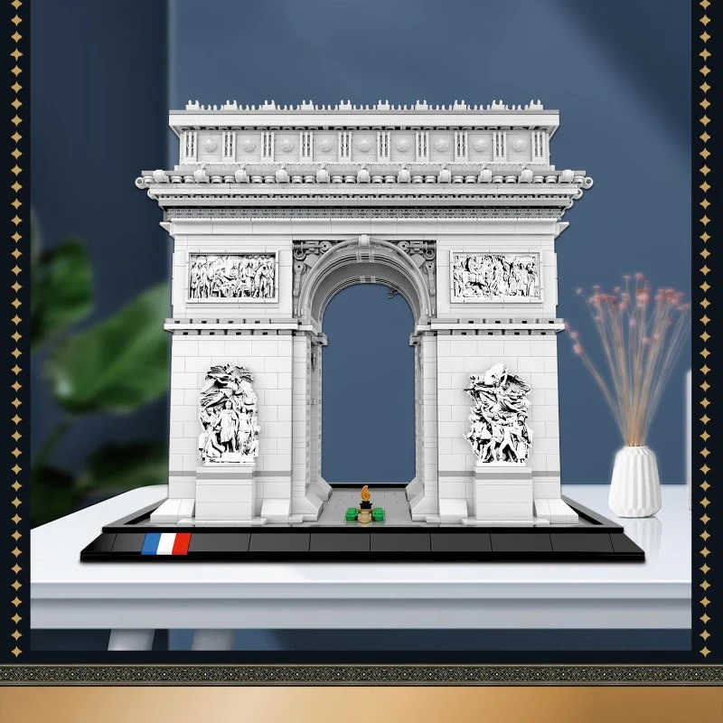 3718 pcs Reobrix 66024 L'Arc de Triomphe - Image 6