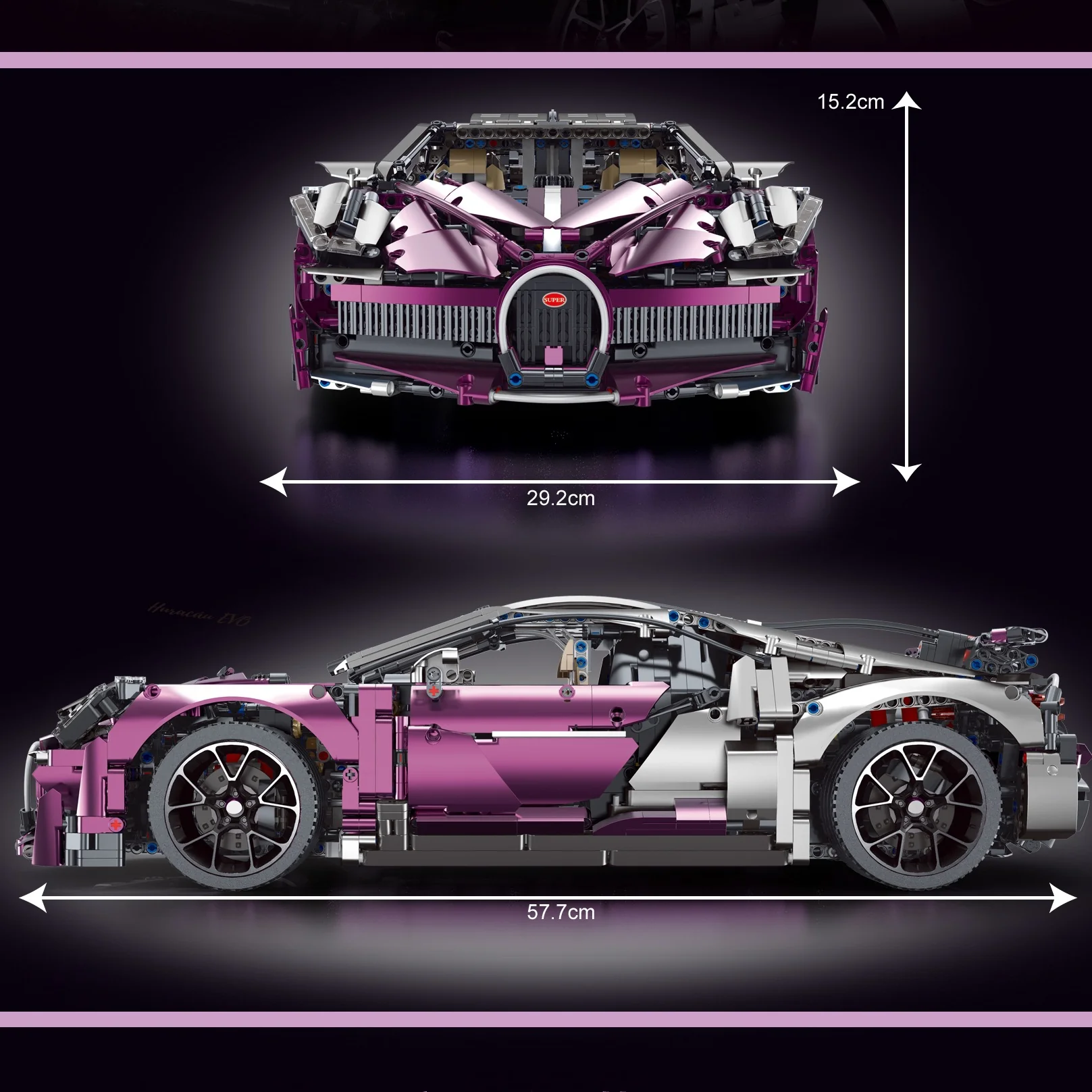 3728PCS Bugatti Divo TGL T5004 T5004A - Image 4