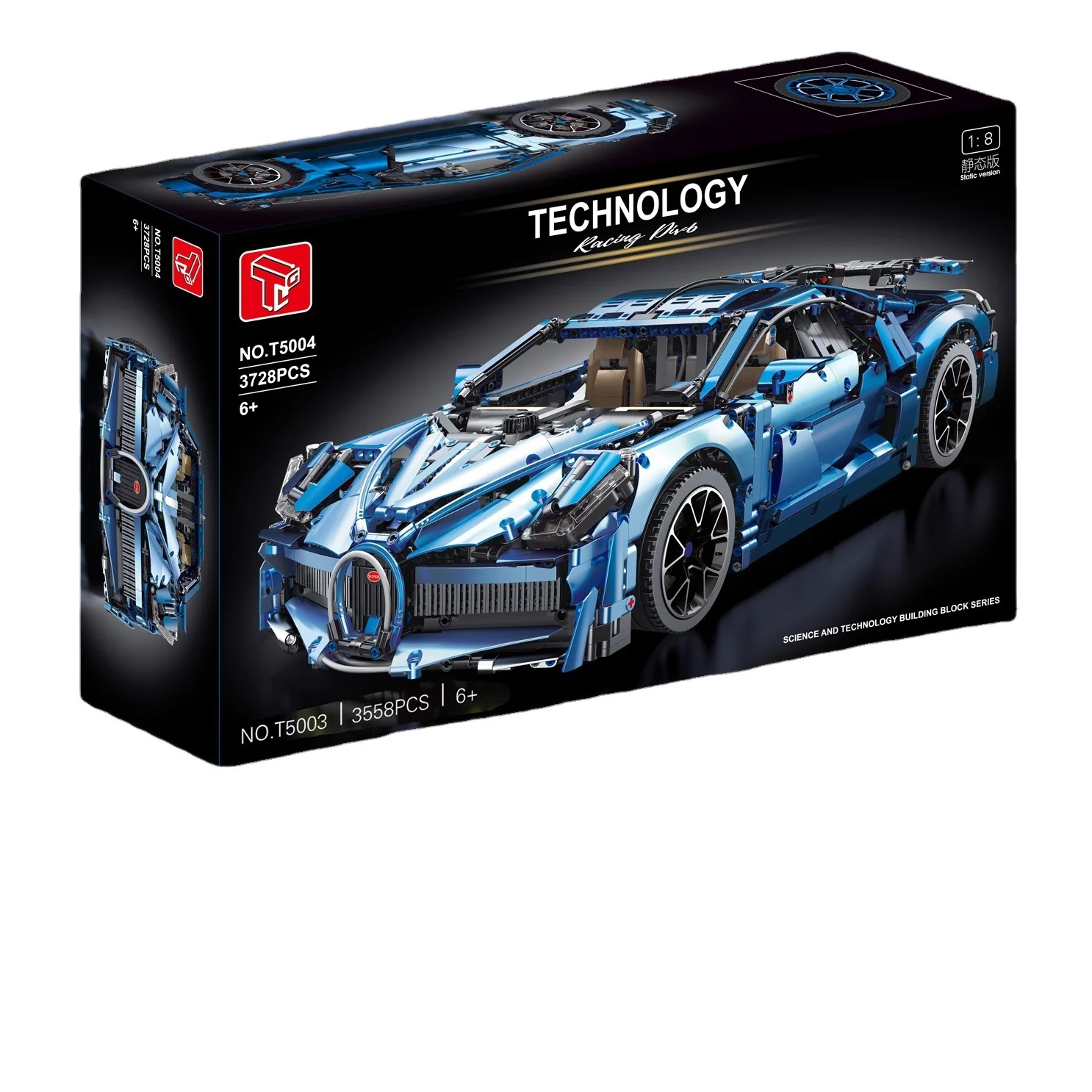 3728PCS Bugatti Divo TGL T5004 T5004A - Image 6