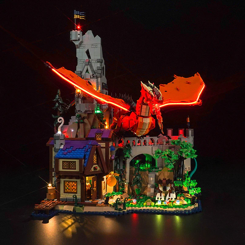 3745pcs Dungeons & Dragons: Red Dragon's Tale - Image 2