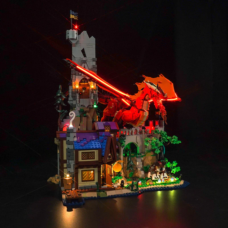 3745pcs Dungeons & Dragons: Red Dragon's Tale - Image 3