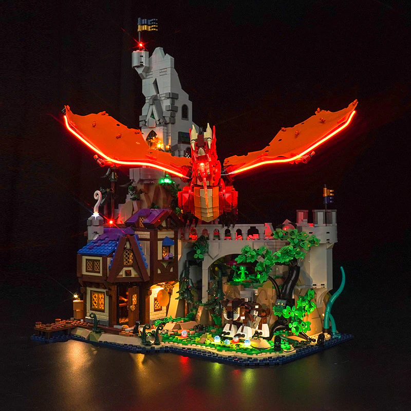 3745pcs Dungeons & Dragons: Red Dragon's Tale - Image 4