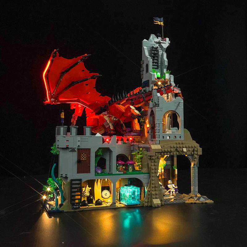 3745pcs Dungeons & Dragons: Red Dragon's Tale - Image 5