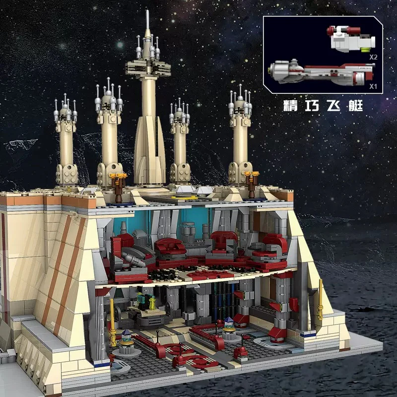 3745PCS 21036 MOULDKING Jedi Temple - Image 2