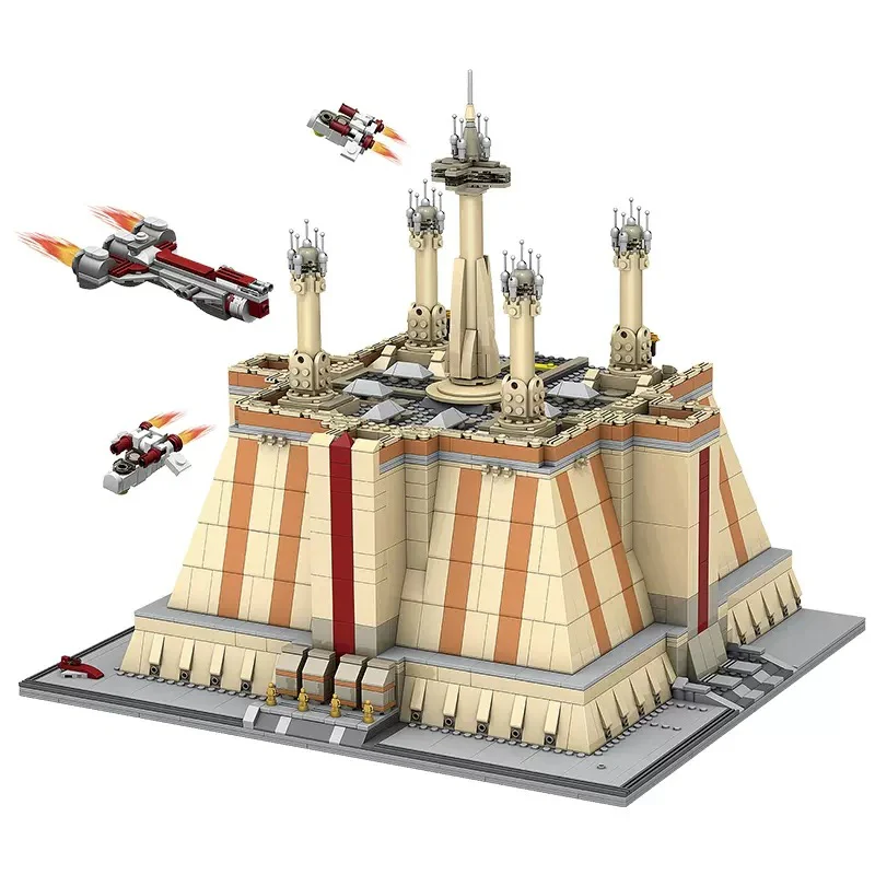 3745PCS 21036 MOULDKING Jedi Temple - Image 5