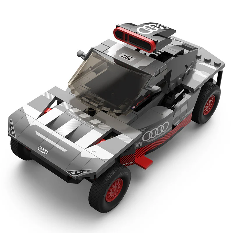 376 pcs RASTAR 10120 Audi RS Q e-tron - Image 2