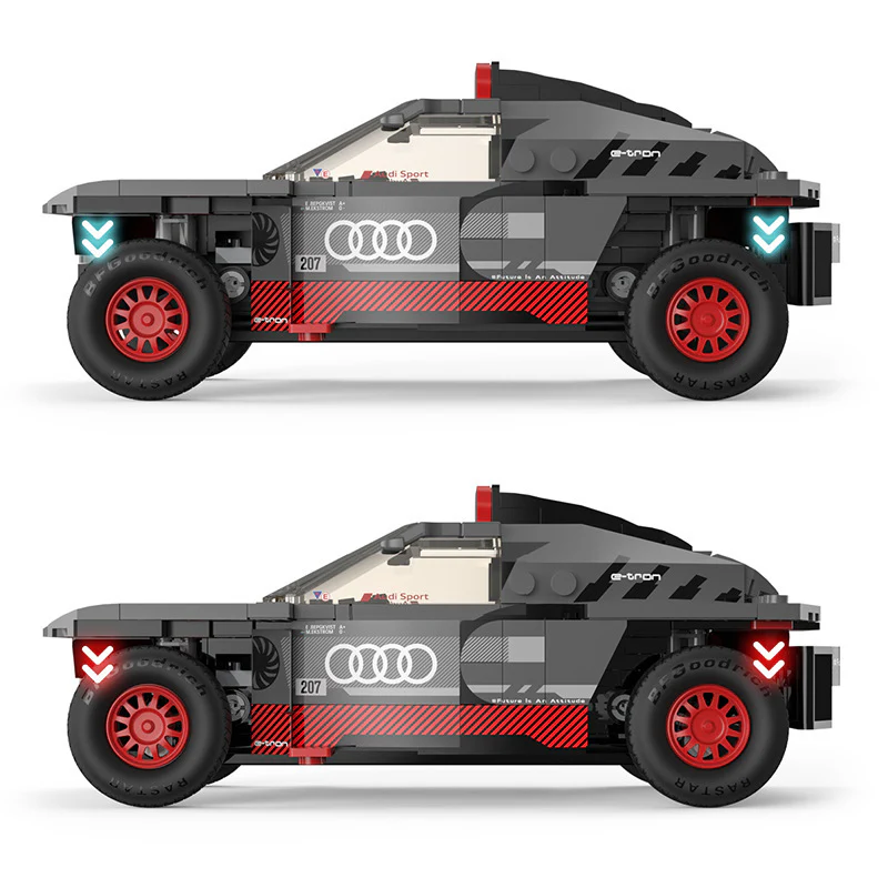 376 pcs RASTAR 10120 Audi RS Q e-tron - Image 3