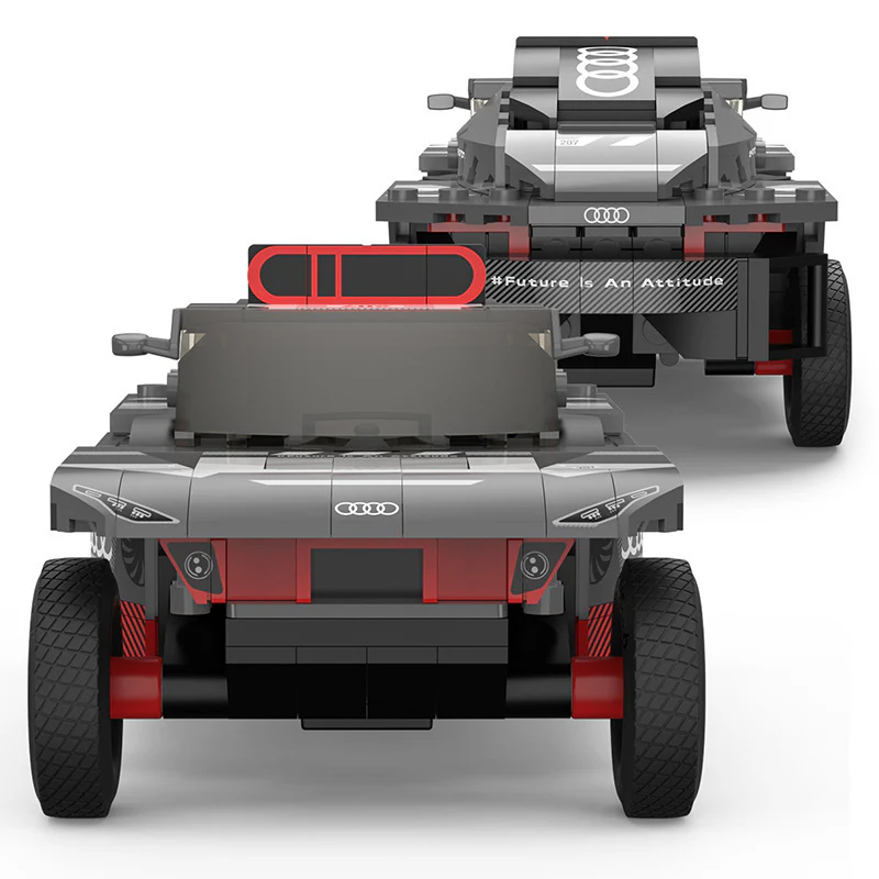 376 pcs RASTAR 10120 Audi RS Q e-tron - Image 4