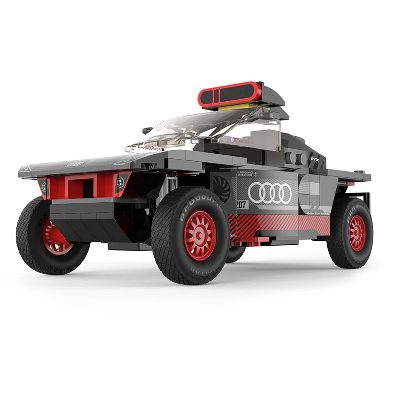 376 pcs RASTAR 10120 Audi RS Q e-tron - Image 6