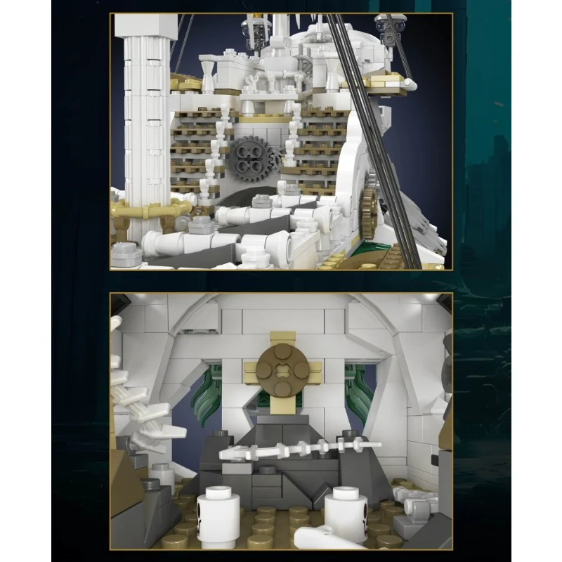 3769pcs Mouldking 13193 Styx Pirate Ship - Image 6