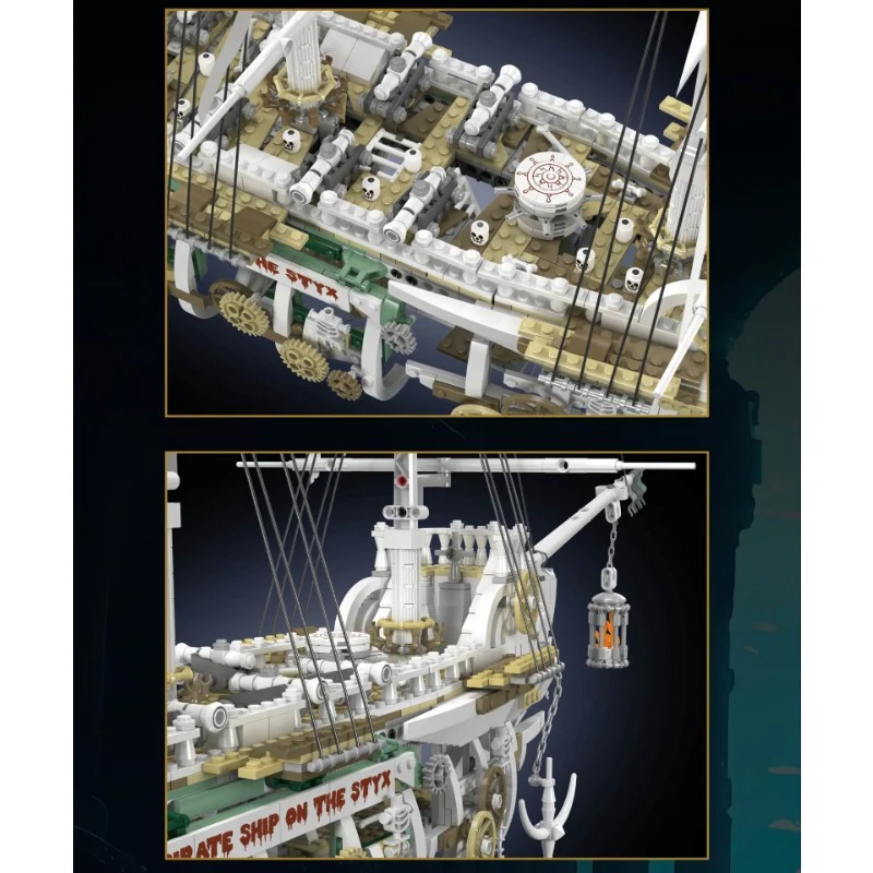 3769pcs Mouldking 13193 Styx Pirate Ship - Image 7