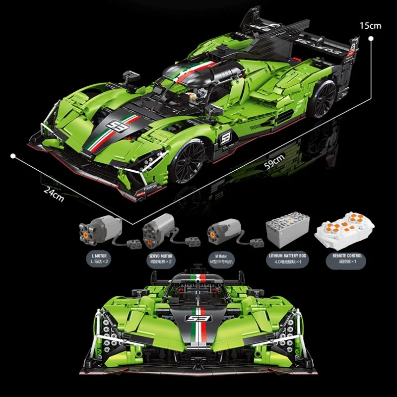 3771pcs Eikee Y18081 LEE MANS SC63 1:8 - Image 6