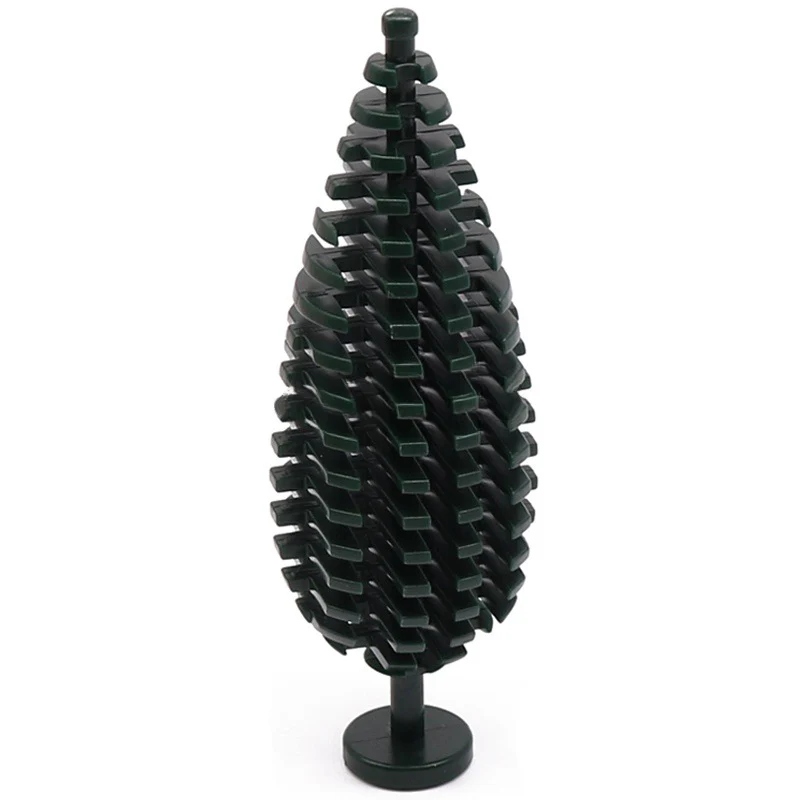 3778 Street View Urban Green Forest Pine Cypress Spruce 5pcs - Image 5