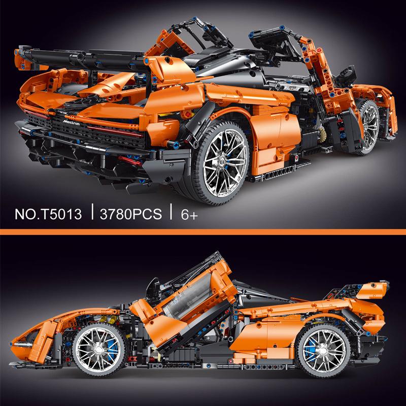 3780PCS T5013 McLarens Senna Super Hypercar Racing Car - Image 4