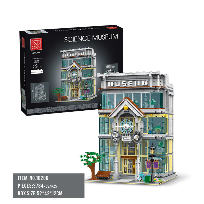 3784PCS XMORK10206 XMORKMODEL Science Museum - Image 5