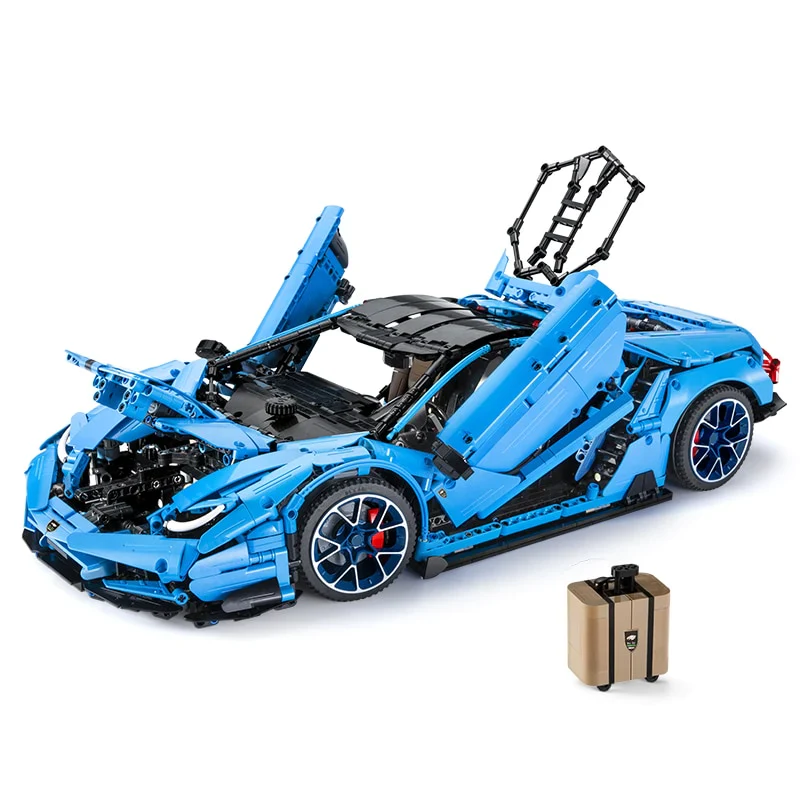 3789pcs C61041 CADA Lamborghinis 100 year Centenario 1:8 - Image 4