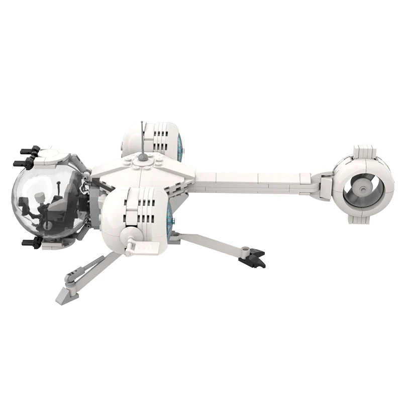 380PCS MOC-113464 Oblivion Bubble Ship - Image 3