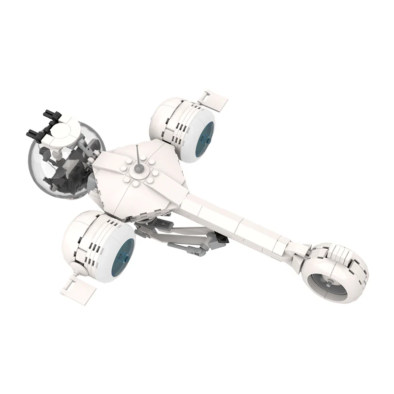 380PCS MOC-113464 Oblivion Bubble Ship - Image 4