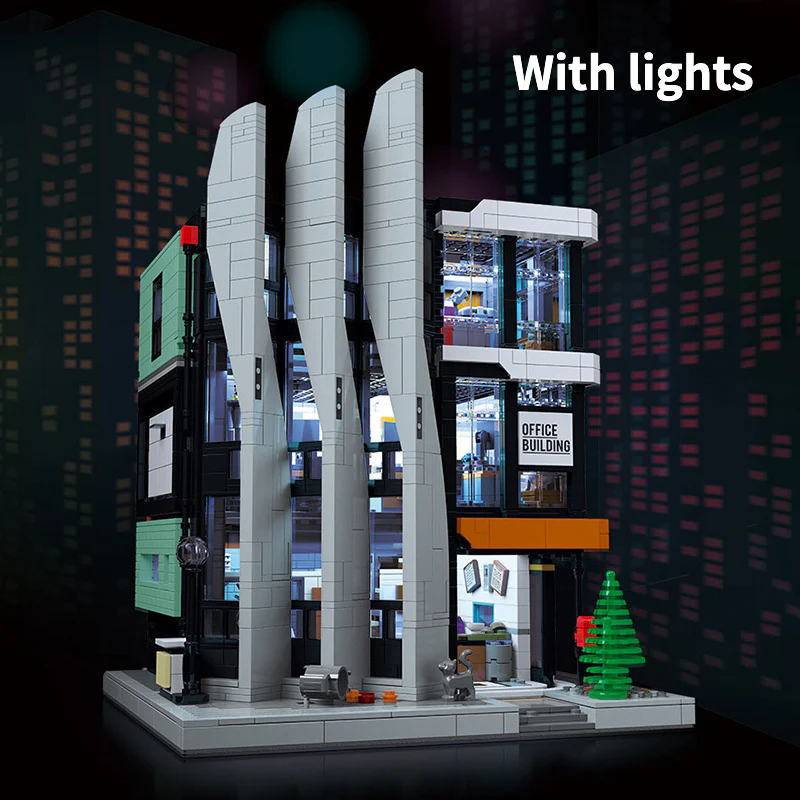3828PCS PANBO 7702 The Office 'Boss on top' with lights - Image 2