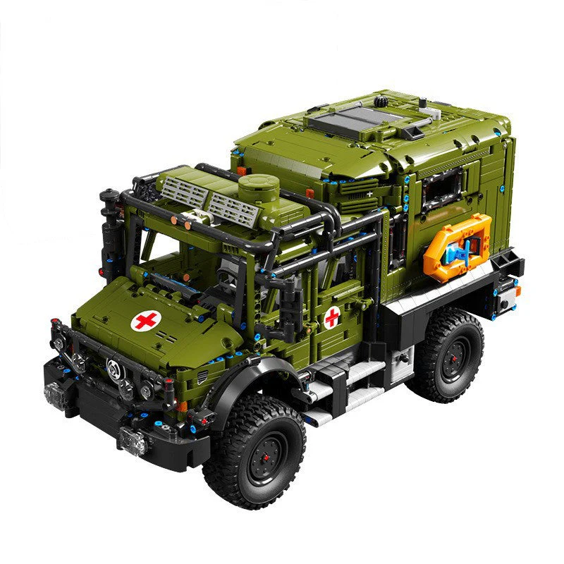 3850PCS T4023 Unimog Rescue Vehicle - Image 10