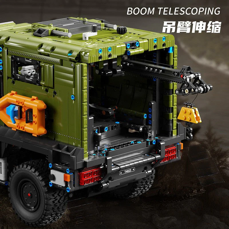 3850PCS T4023 Unimog Rescue Vehicle - Image 4