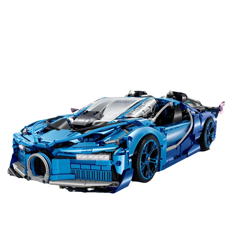 3868pcs GULY 10613 Bugatti supercar 1:8 - Image 6
