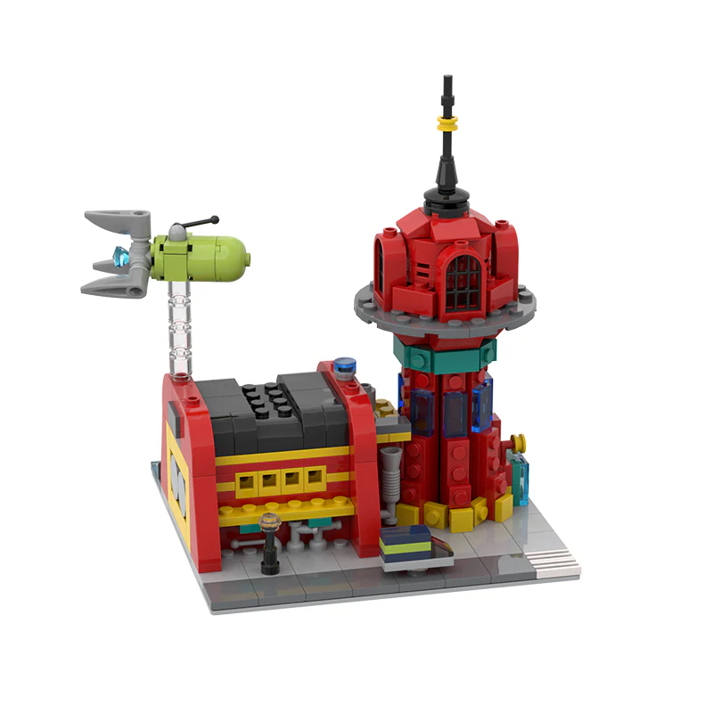 387PCS MOC-29365 Micro Planet Express - Image 2