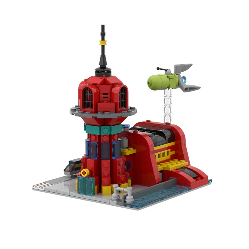 387PCS MOC-29365 Micro Planet Express - Image 3