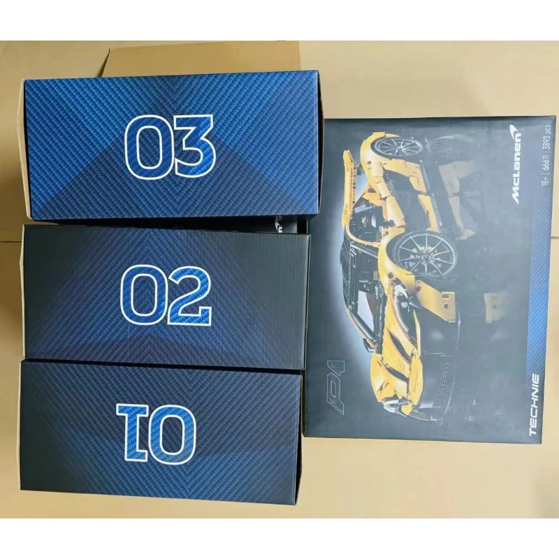3893 pcs McLaren P1 1:8 - Image 9