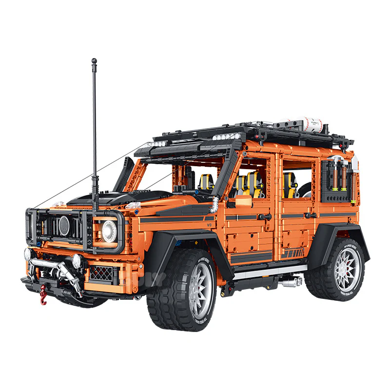 3914 pcs GULY 10642 Mercedes Benz G63 1:8 - Image 10