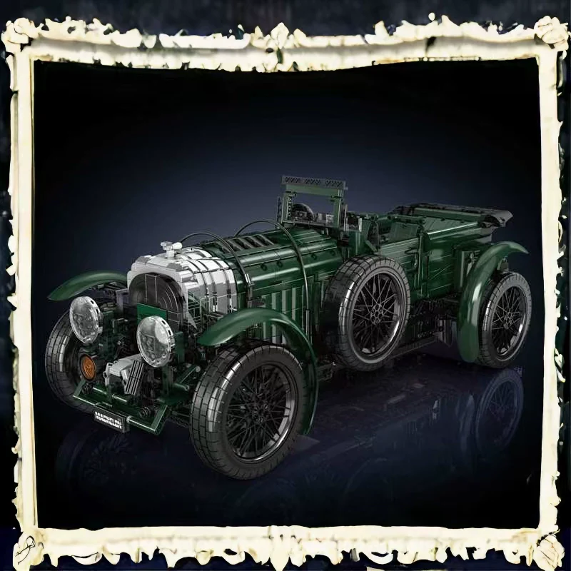 3918 pcs MouldKing 13191 Bentley Blower （Dynamic version） - Image 2