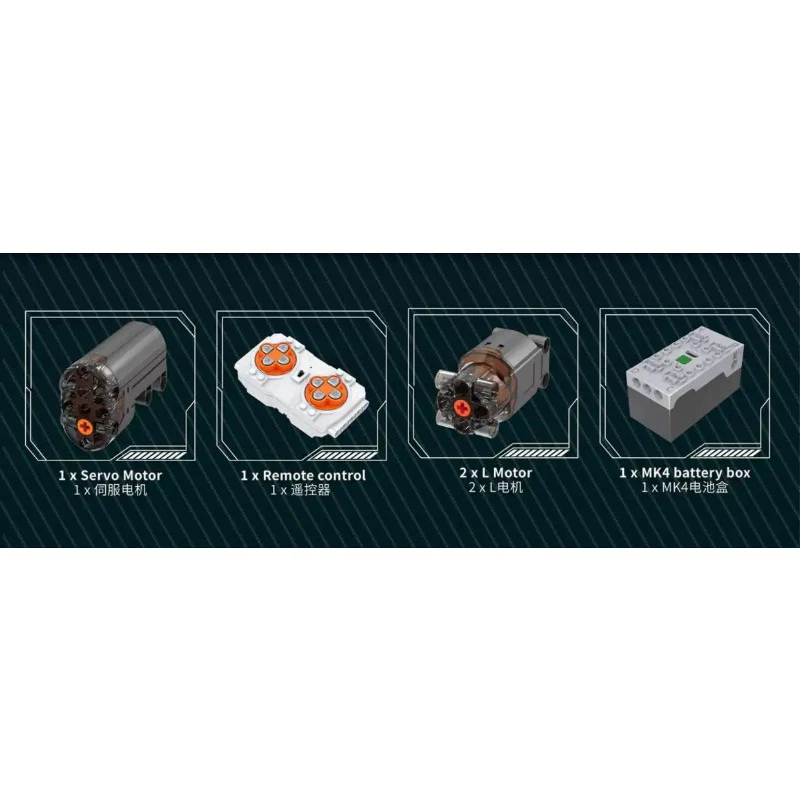 3918 pcs MouldKing 13191 Bentley Blower （Dynamic version） - Image 6