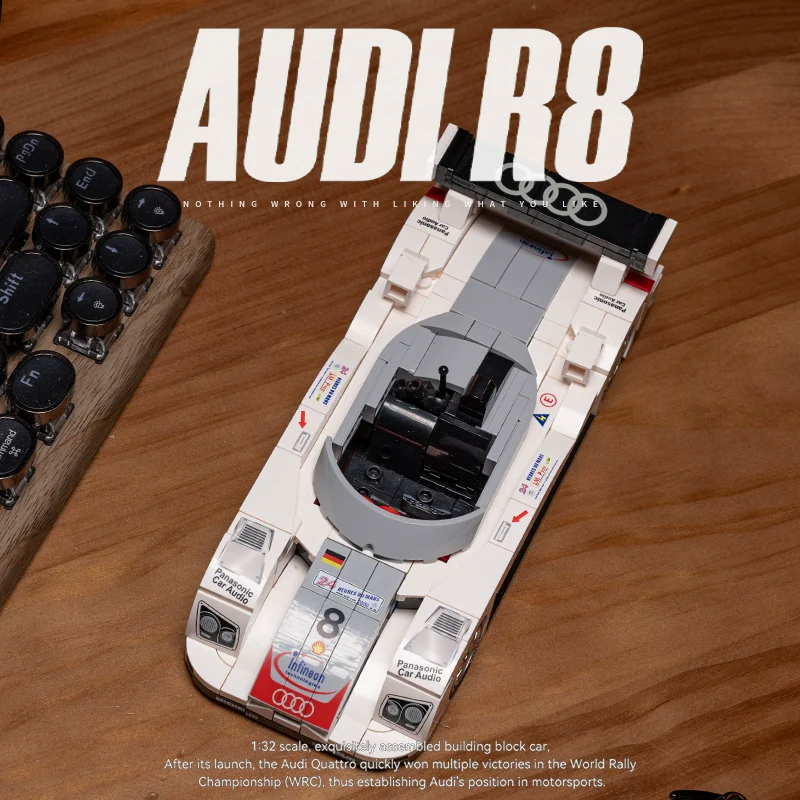 391PCS PB 8813 Audi R8 Le Mans - Image 5