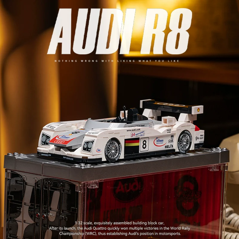 391PCS PB 8813 Audi R8 Le Mans - Image 9