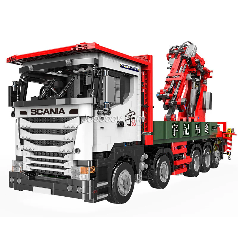 3925PCS YC-GC008 X-Tech：Scania Crane Lorry - Image 5
