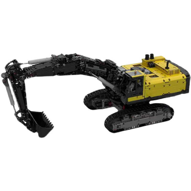 3944pcs MOC43636 Electric Remote Control Model Assembly for Excavator Engineering Vehicle - Image 20