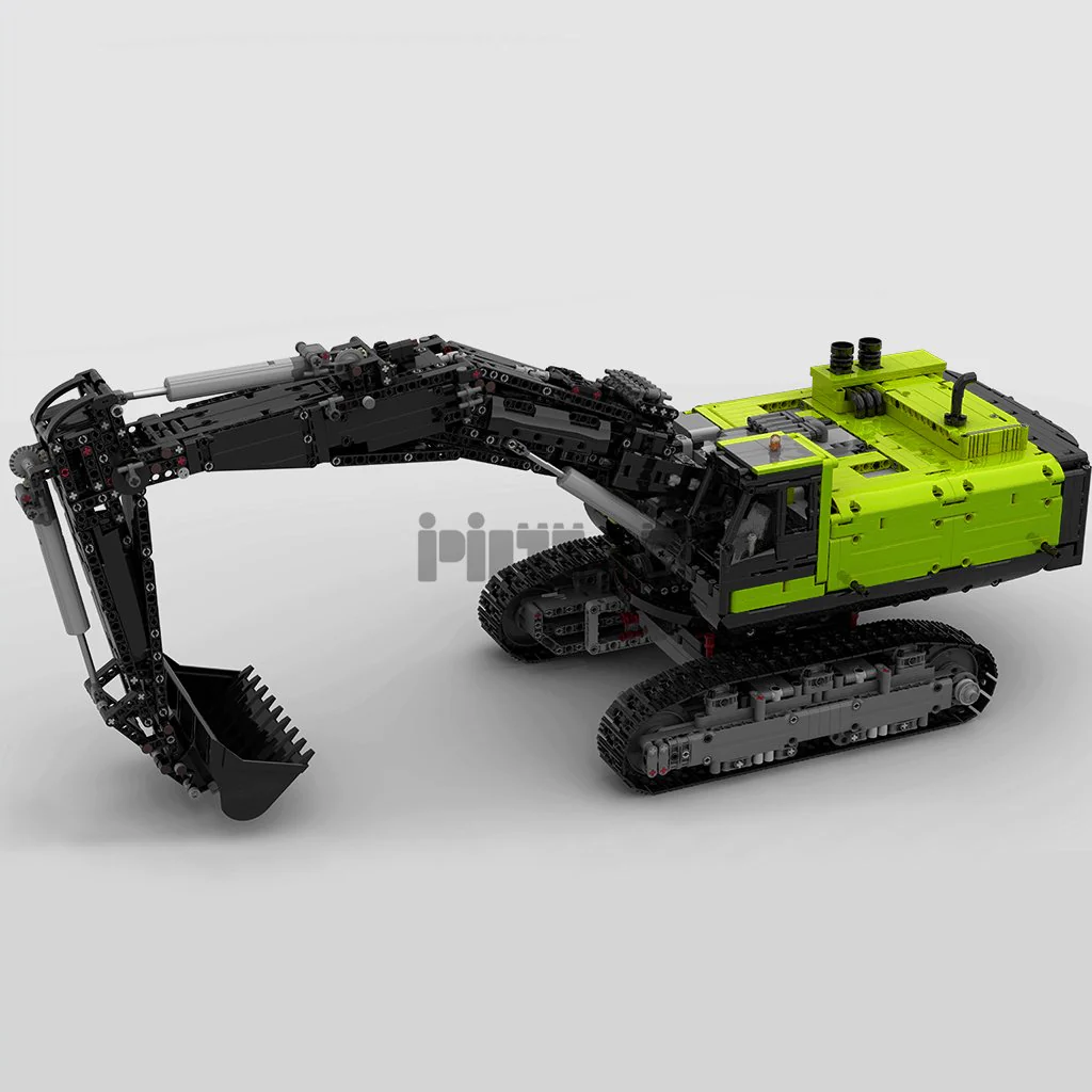 3944pcs MOC43636 Electric Remote Control Model Assembly for Excavator Engineering Vehicle - Image 26