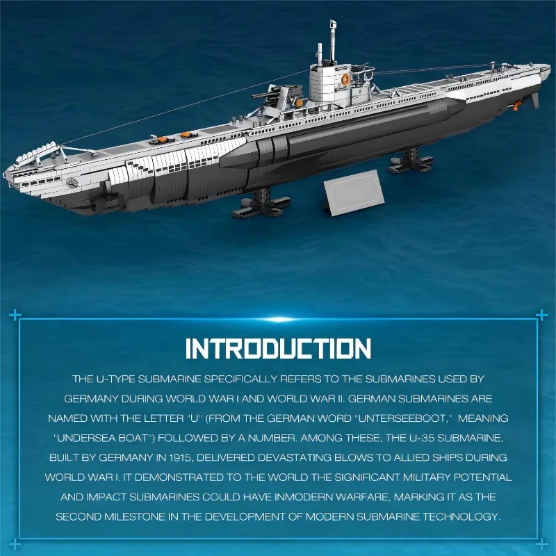 3987PCS Reobrix 33050 U-boat - Image 3