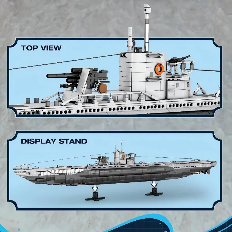 3987PCS Reobrix 33050 U-boat - Image 4